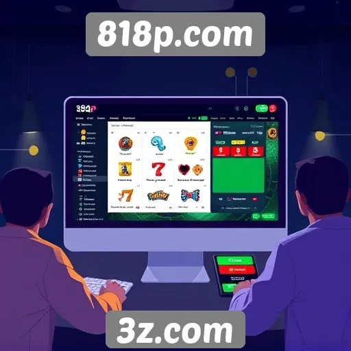 Interface e experiência do usuário no 818p.com